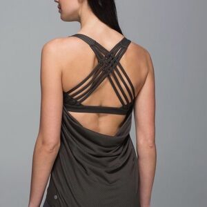 lululemon athletica Wild Tank in Darn Wren color